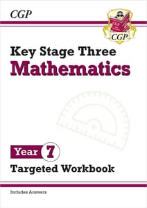 KS3 Year 7 Maths Targeted Workbook (With Answers)