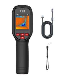 HIKMICRO E01 Thermal Camera with Laser Pointer, 240x240 SuperIR