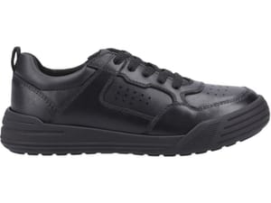 Hush Puppies Shane Junior Leather Boys's Black Lace-up Shoes
