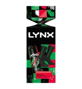 Lynx Bodyspray and Socks Africa Cracker Gift Set