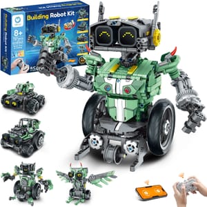 Sillbird 5-in-1 STEM Programmable Robot Car Kit Ages 8-14
