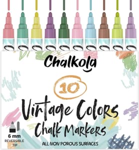 Chalkola 10 Liquid Chalk Pens for Chalkboard