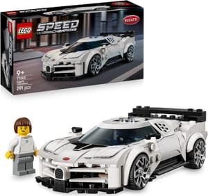 LEGO Speed Champions Bugatti Centodieci Car Toy with Minifigure 77240