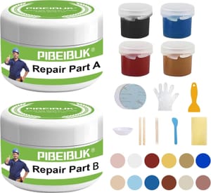 PIBEIBUK Surface Repair Kit for Tubs, Tiles, Countertops