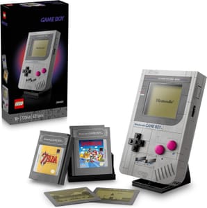 LEGO Super Mario Game Boy Display Set with Zelda Cartridges