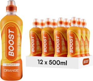 Boost Orange Isotonic Sports Drink, 12-Pack, 500ml Bottles - £7.05 S&S