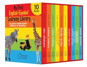 My First English-Spanish Learning Library: 10 Board Books
