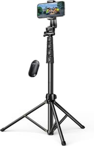 UGREEN iPhone Tripod Stand for Filming, 70in/1.8m Tall