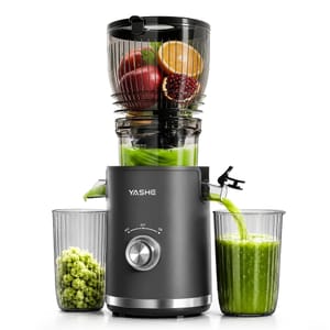 YASHE Cold Press Juicer with Extra-Large Feed Chute