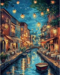 Cdsnxore Venice Landscape Diamond Painting Kit