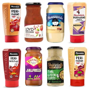 Any 2 Sauces for £3.50 - Nando's, Loyd Grossman, Homepride, Sharwoods, Pataks