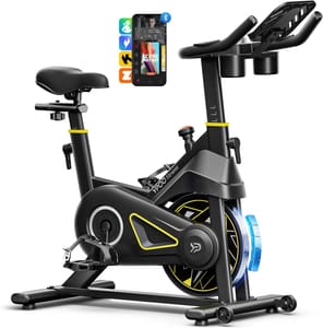 YPOO Exercise Bike with Adjustable Magnetic Resistance