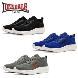 Lonsdale Santon Mens Active Jogging Fitness Gym Running Trainers