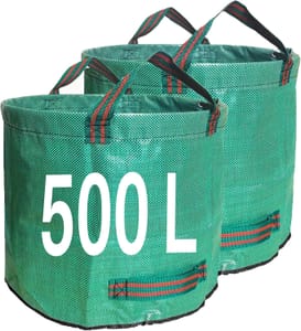Singwow 500L Heavy Duty Garden Waste Bags Reinforced Base 2-Pack - £11.62 S&S
