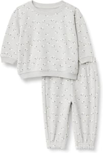 Sofia Grainge Baby Sweatshirt & Sweatpants Set, Dove Grey, 24M