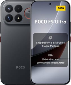 POCO F9 Ultra, Smartphone 16+512, Black, 8050mAh Battery