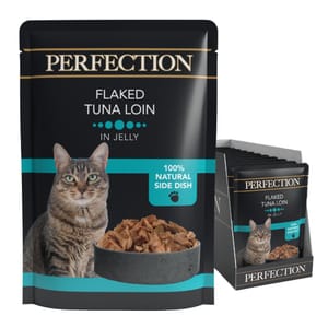 HiLife Perfection Wet Cat Food Flaked Tuna Jelly Grain-Free 18x70g - £10.19 S&S