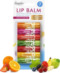 SOL 7-Pack Flavoured Lip Balm Set with Vitamin E - £4.24 S&S