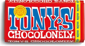 Tony's Chocolonely Milk Chocolate Bar, 180g, Fairtrade, 32% Cocoa - £2.61 S&S