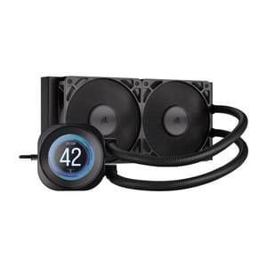 Corsair Nautilus 240 RS LCD Liquid CPU Cooler, 240mm AIO