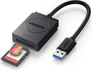 UGREEN USB 170Mb/s SD/TF Dual-Slot Card Reader