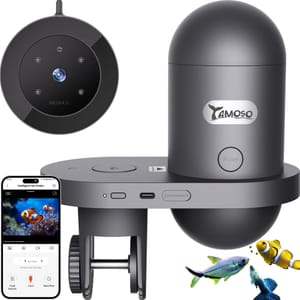 YAMOSO WiFi Aquarium Fish Feeder with Camera