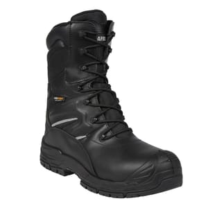 Apache Combat Safety Boot Composite Toe Black Leather UK 10