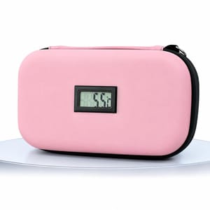 Sinnyelor Insulin Cooler Case with Ice Pack, TSA Approved, Pink
