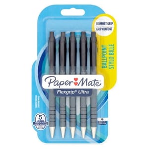 Paper Mate FlexGrip Ballpoint Pens Black Ink