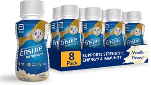 8 X 220ml Ensure NutriVigor Vanilla Shake (£2.37/£2.12 S&S)