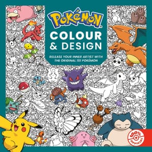 Pokmon Colour and Design: Official Colouring Book for Fans