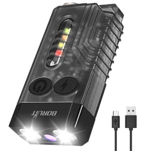 BORUIT V10 Torch LED UV Light, 1000 Lumens