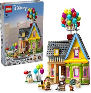 LEGO Disney Pixar up House with Balloons and Figures 43217