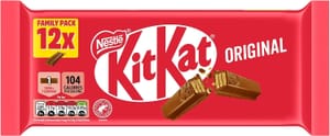 12 X 20.8g KitKat 2 Finger Milk Chocolate Biscuit Bar (£2.07/£1.85 S&S)
