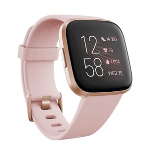 Fitbit Versa 2 Health & Fitness Smartwatch (NFC), Petal Pink