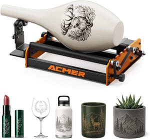 ACMER M2 Rotary Roller for Tumblers, Glasses and Rings