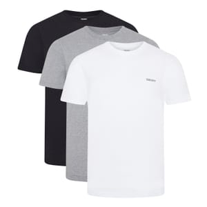 DKNY Mens 3 Pack Short Sleeve T-Shirts Giants