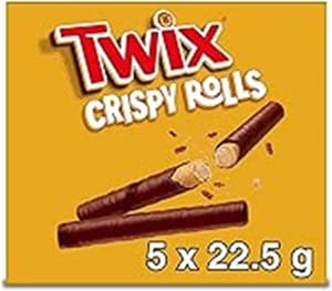 Twix Caramel Biscuit Milk Chocolate Bars Multipack 5-Pack
