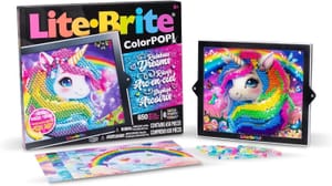 Lite-Brite Rainbow Dreams: Light-up Art with 6 Templates, 650 Pegs