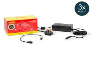 R7337 15V Mains Transformer (UK) + HM7020: 15V Power Supply Adapter