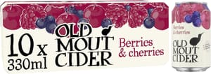 Old Mout Berries & Cherries 330ml Can 10pk