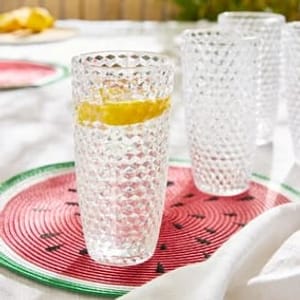 Clear Acrylic Tall Tumbler