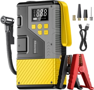 Portable Car Jump Starter with Air Compressor