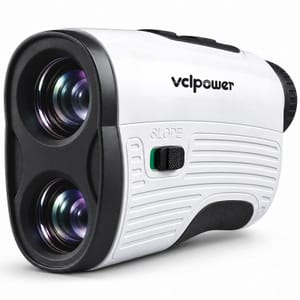 VCLPOWER 1200Y Golf Rangefinder Flag Lock, 7X Magnification, Slope