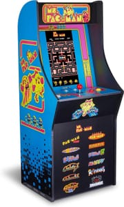 Arcade1Up Ms. Pac-Man Classic SE Arcade Machine, 13 Games