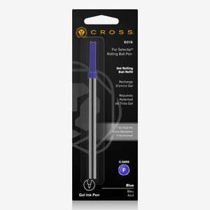 Cross Selectip 8016 Gel Ink Refill, Fine Point, Blue