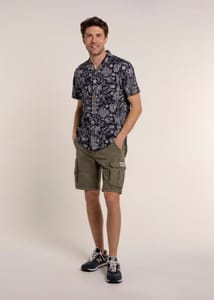 Brakeburn Navy Mattersey Shirt