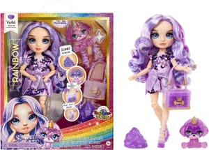 Rainbow High Fashion Doll with Slime & Pet - Violet
