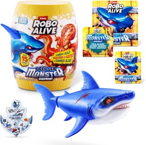 Robo Alive Deep Sea Monster Shark Toy by ZURU