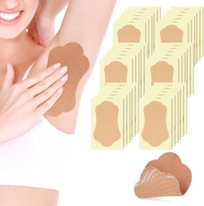 Ultra-Thin Armpit Sweat Pads, 30 Pcs, Disposable, Invisible, Unisex